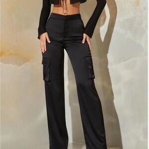 Stylish Black Cargo Pants for Women